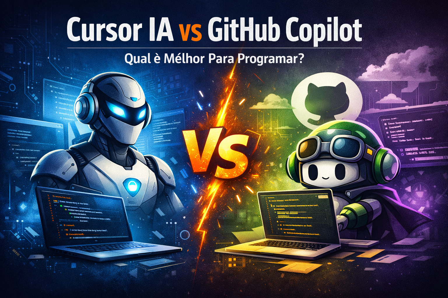 Cursor IA vs GitHub Copilot: Qual é Melhor Para Programar?